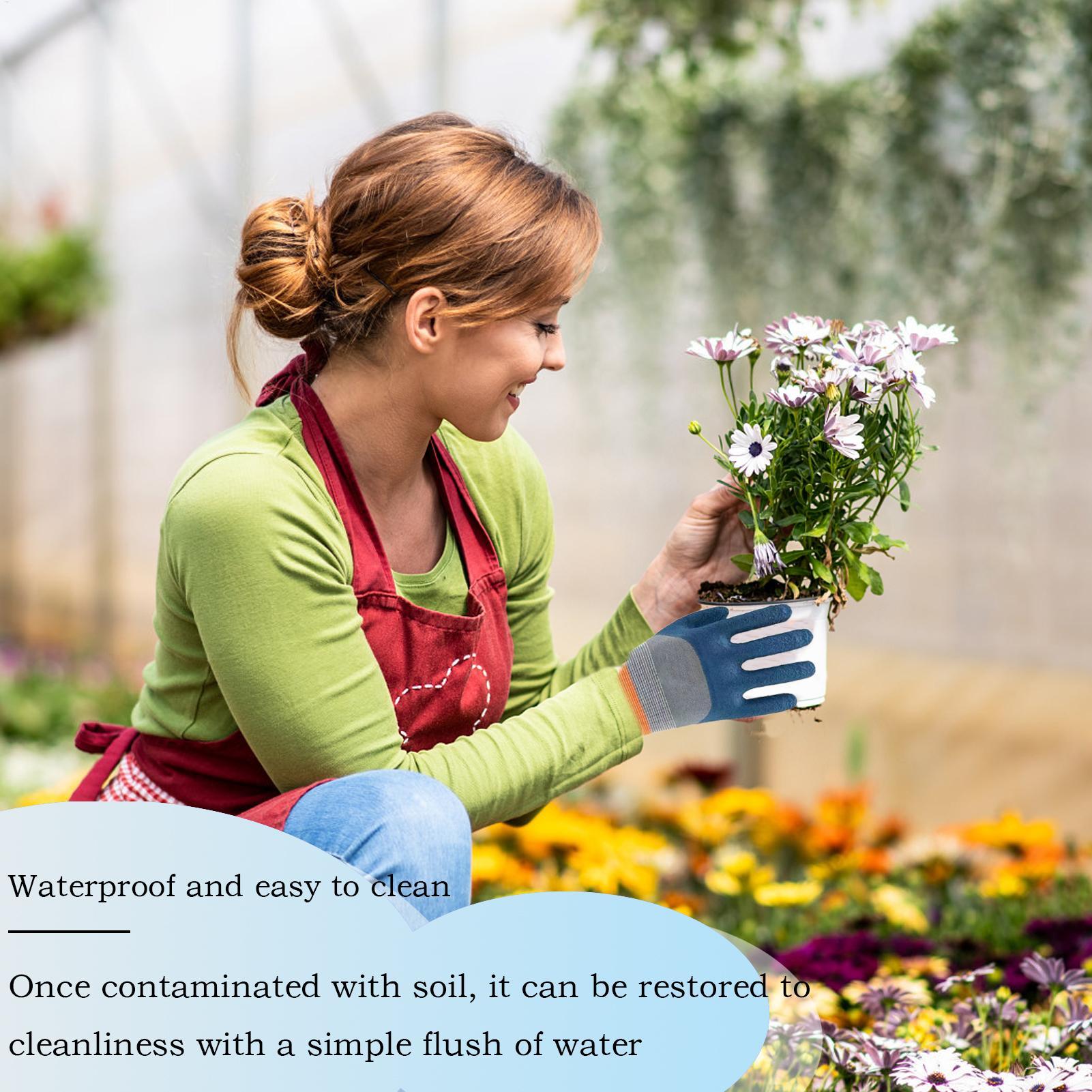 Gardening Gloves Latex Waterpr - Gardening Glove Waterproof recension och pris
