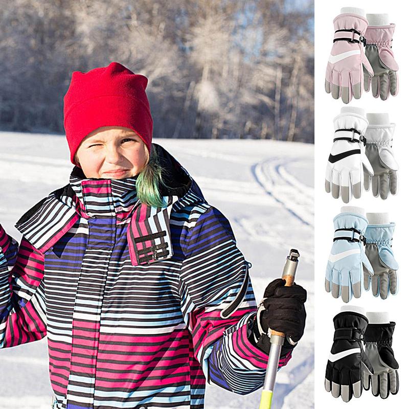 Kids Gloves Waterproof Insulat - Winter Glove Insulated recension och pris