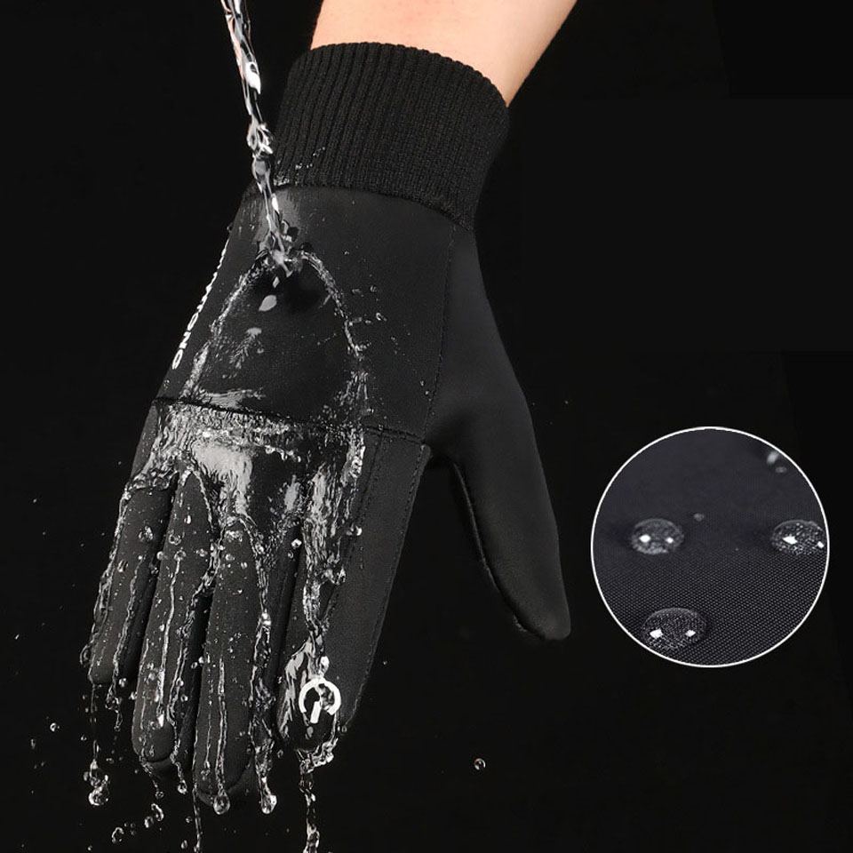 1Pair Outdoor Gloves Autumn Wi - Cycling Glove Padded recension och pris
