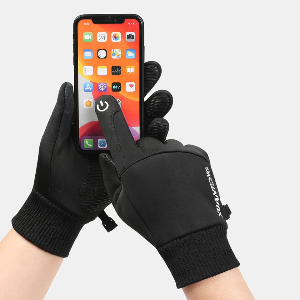 1Pair Outdoor Gloves Autumn Wi - Cycling Glove Padded recension och pris