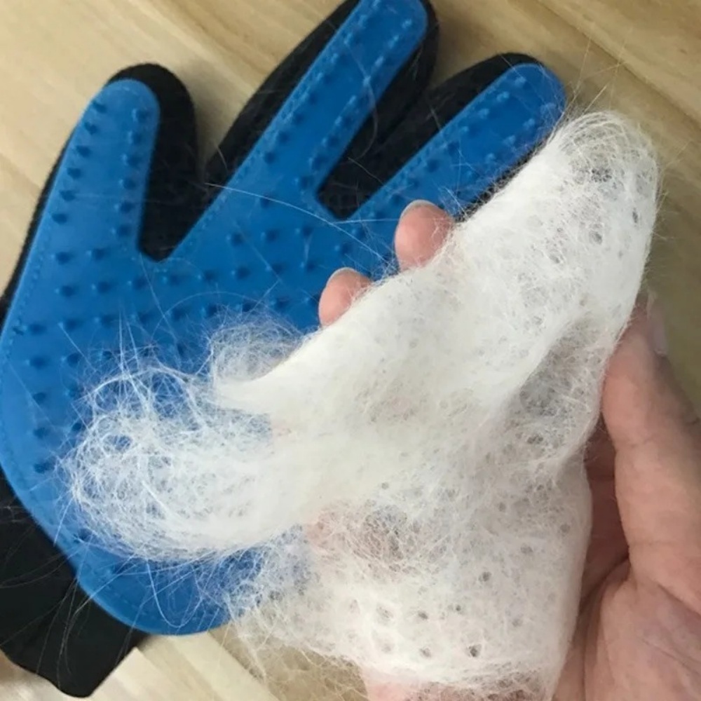 Pet Cat Dog Grooming Gloves Ca - Rubber Glove Cleaning recension och pris