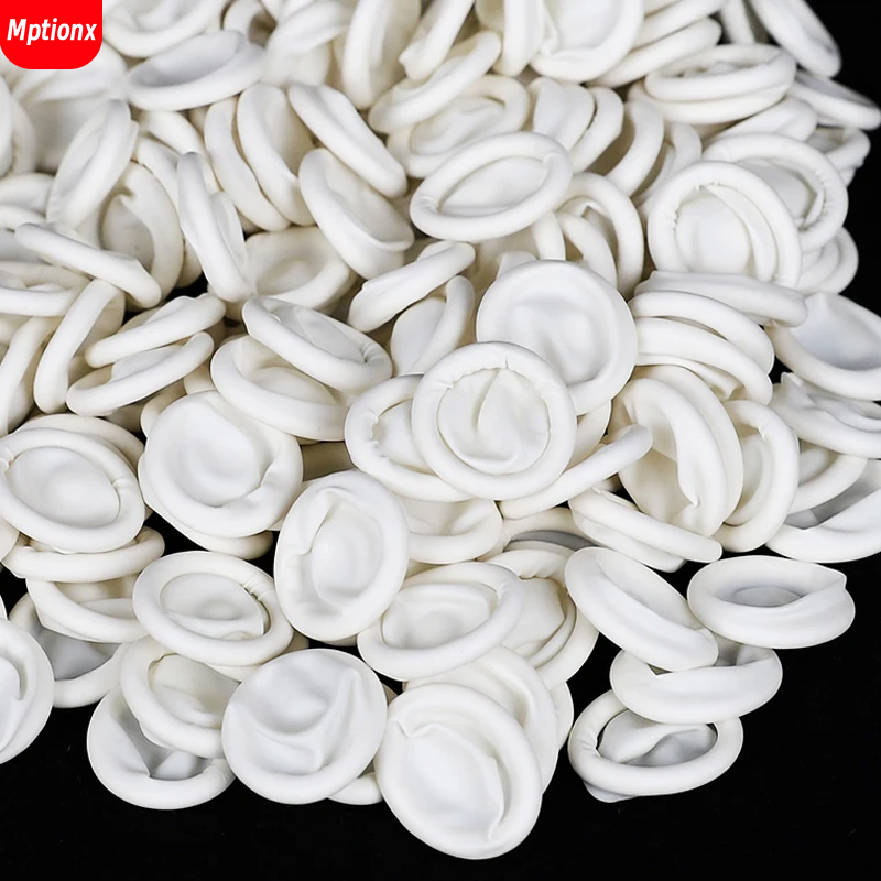 100PCS Disposable Finger Cover - Latex Disposable Glove recension och pris