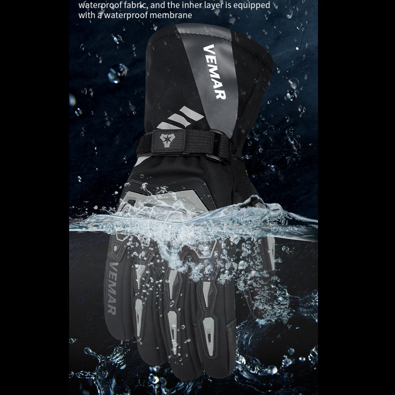 VE-01 Waterproof Winter Motorc - Winter Glove Insulated recension och pris