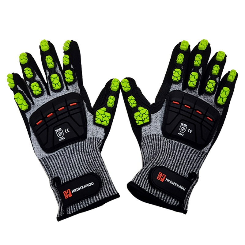New TPR Mechanical Anti-Impact - Work Glove Impact recension och pris