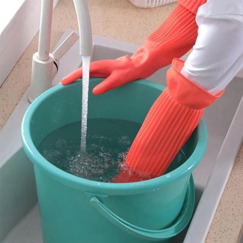 Long Reusable Rubber Dishwashi - Rubber Glove Cleaning recension och pris