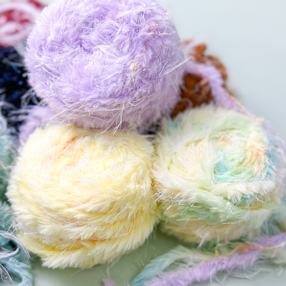 100g Hand Mixed Line Fur Line  - Wool Glove Lined recension och pris