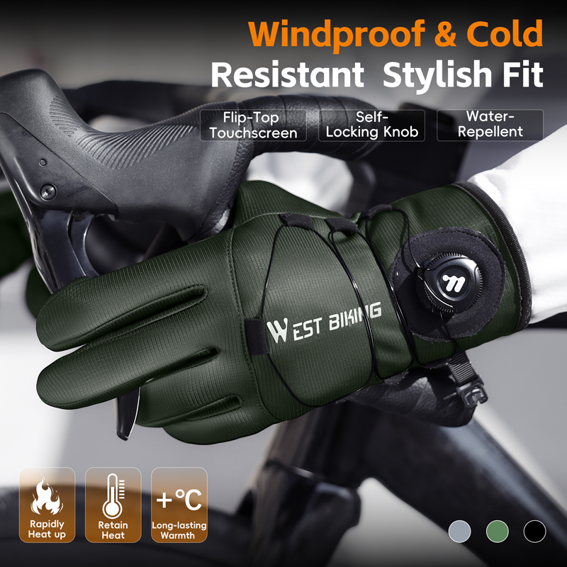 Winter Bike Gloves Magnetic Qu - Winter Glove Insulated recension och pris