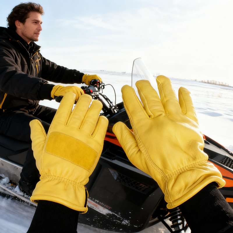 Mens Motorcycle Winter Gloves  - Winter Glove Insulated recension och pris