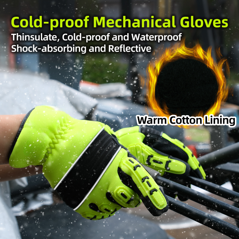 5mm TPR Impact Resistant, Cold - Work Glove Impact recension och pris