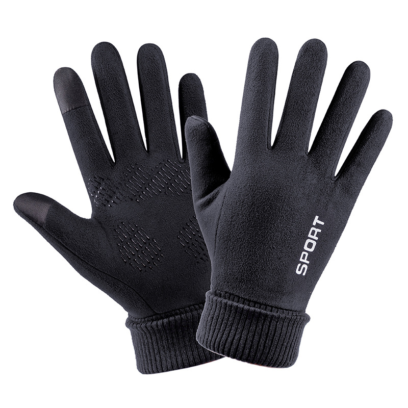 Men Winter Suede Leather Plush - Leather Driving Glove recension och pris