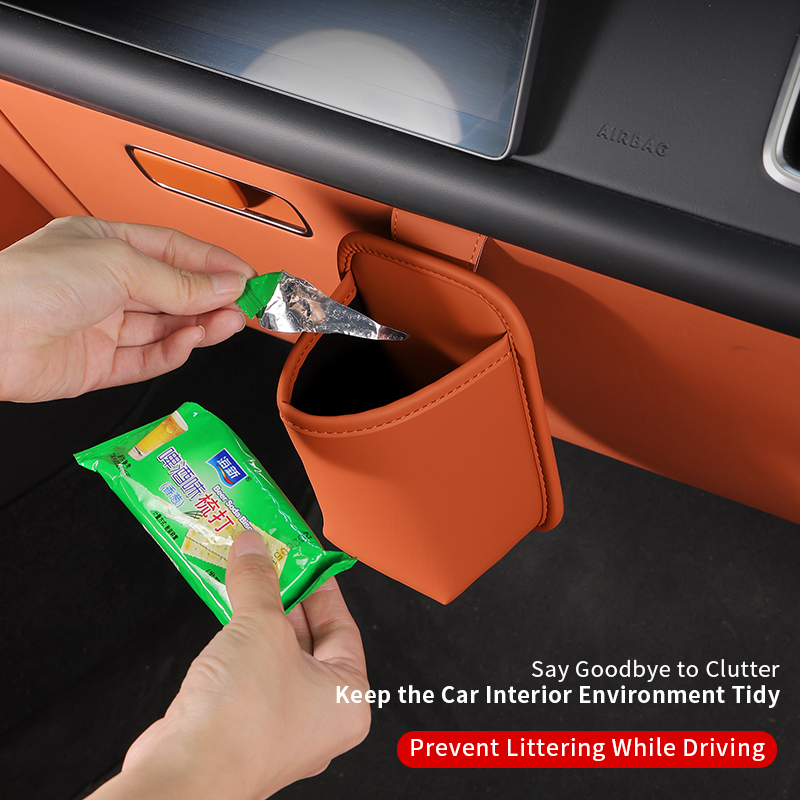 Car Glove Box Hanging Storage  - Leather Driving Glove recension och pris
