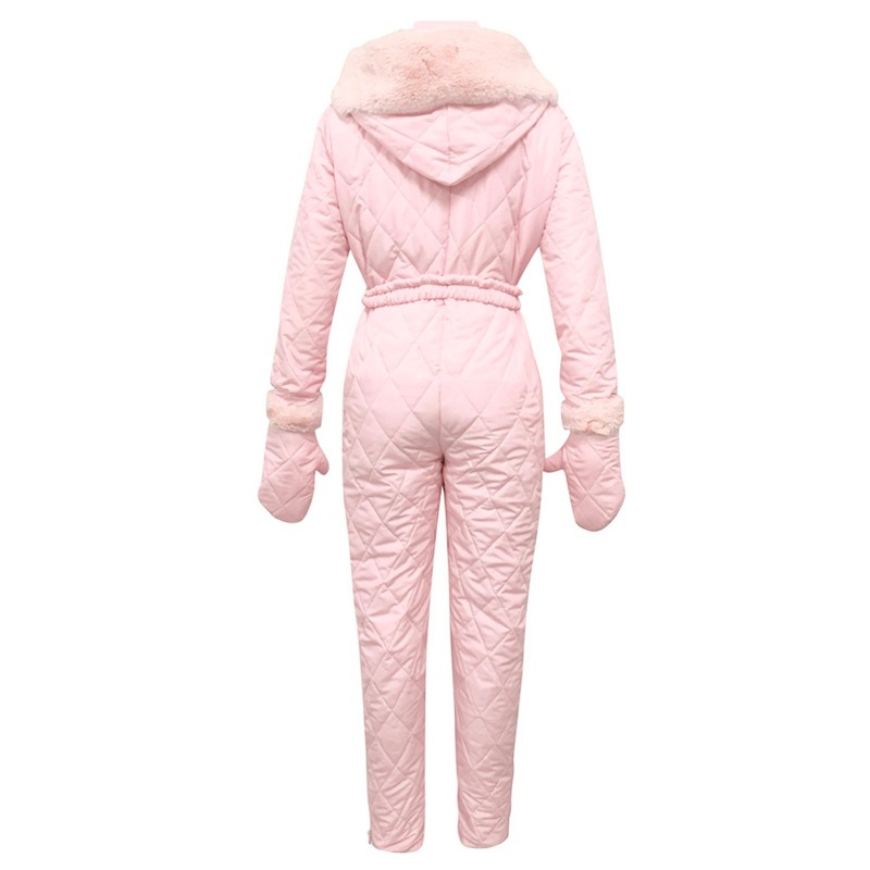 Couple's Solid Color Ski Suit, - Ski Glove Waterproof recension och pris