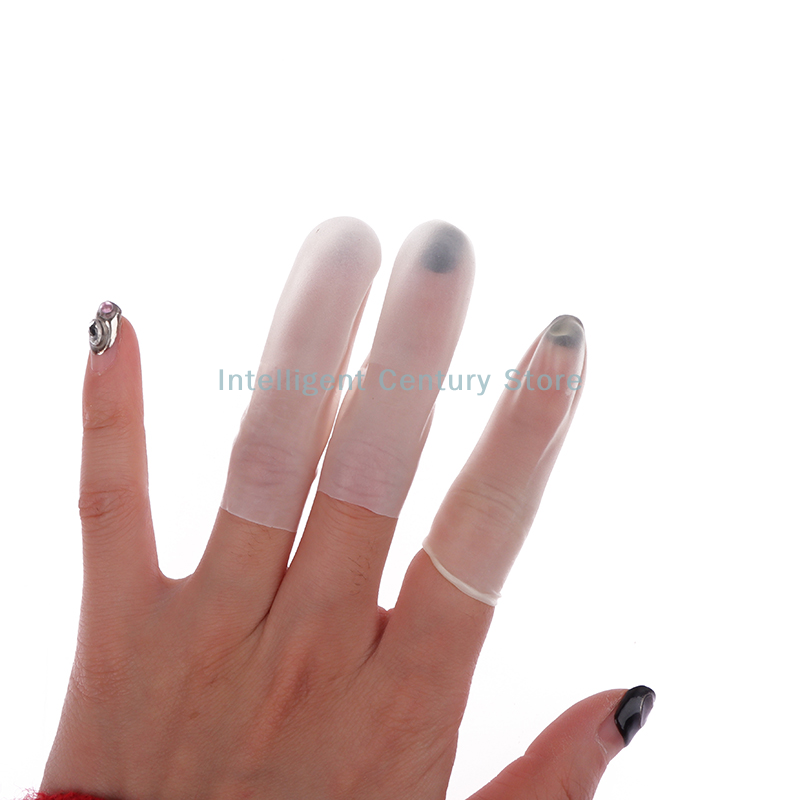 100 Pcs Rubber Non-slip Anti-s - Latex Disposable Glove recension och pris