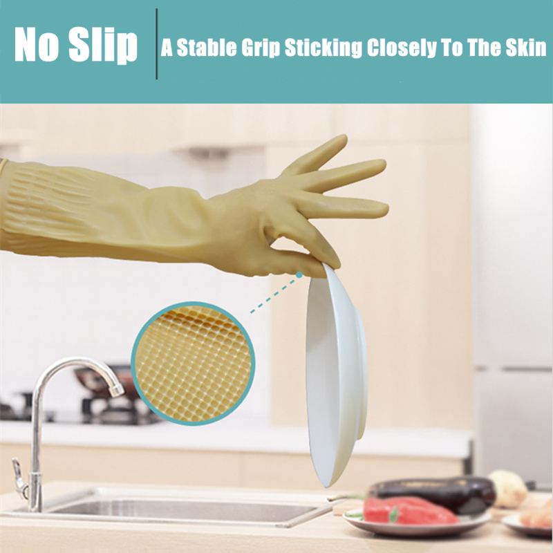 Long Reusable Rubber Dishwashi - Dish Glove Rubber recension och pris