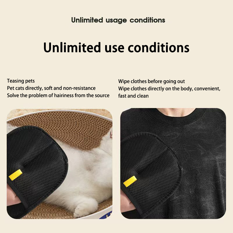 2-in-1 Reusable Pet Grooming G - Rubber Glove Cleaning recension och pris