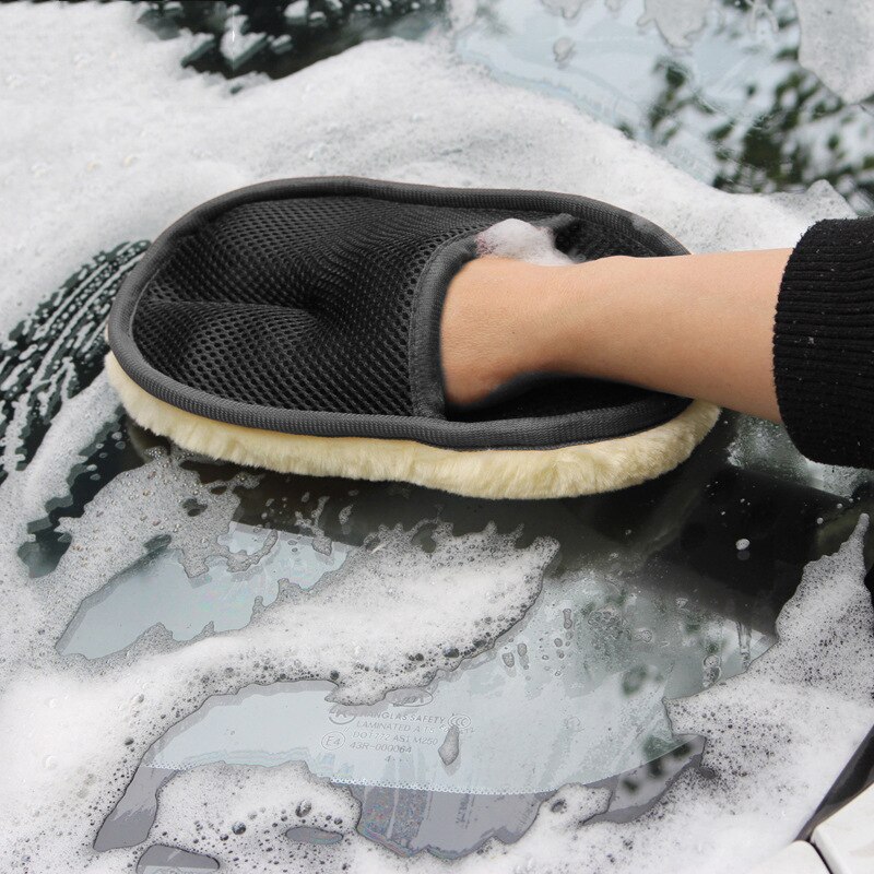 Car Wash Wool Gloves Thickened - Wool Glove Lined recension och pris