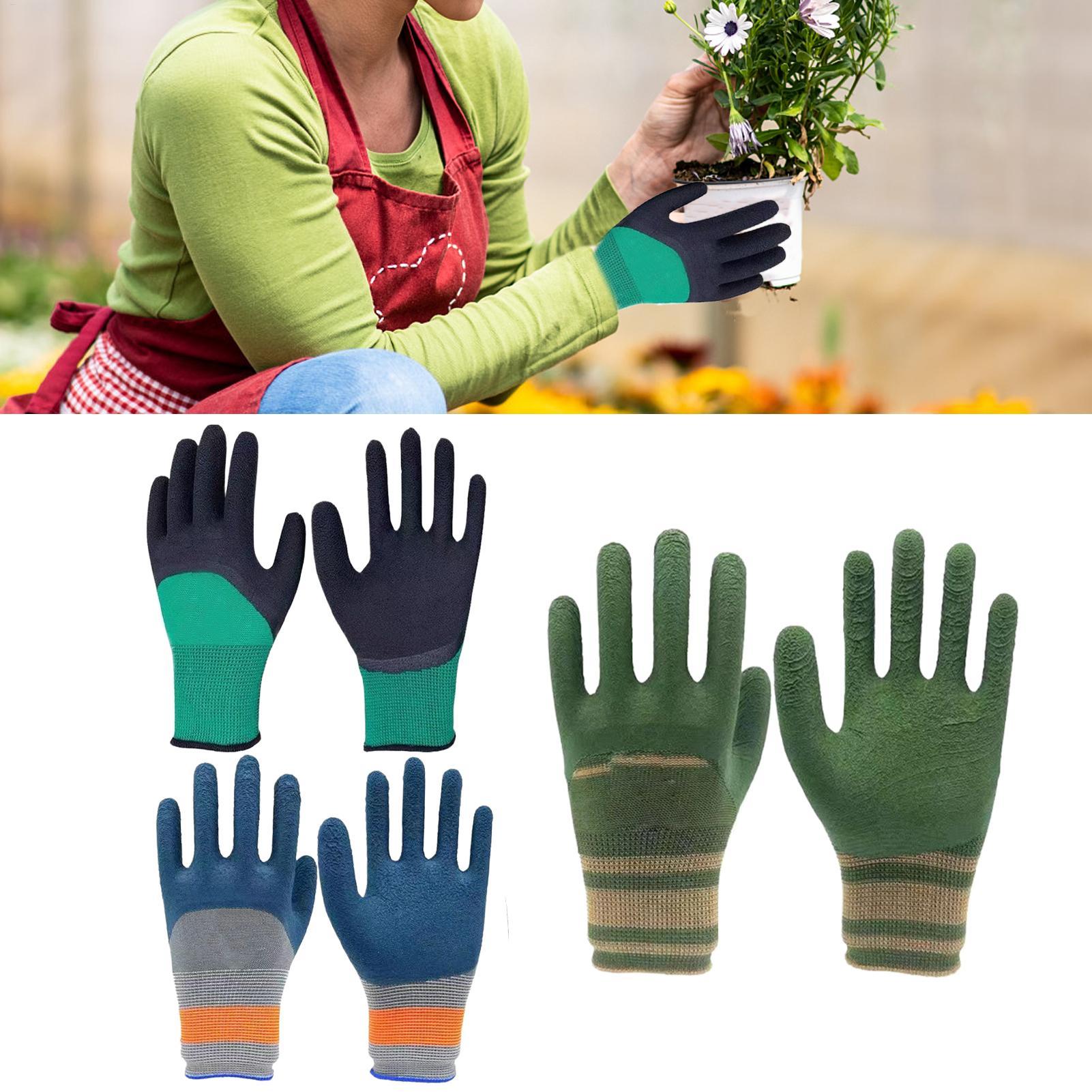 1 pair Womens Gardening Gloves - Gardening Glove Waterproof recension och pris