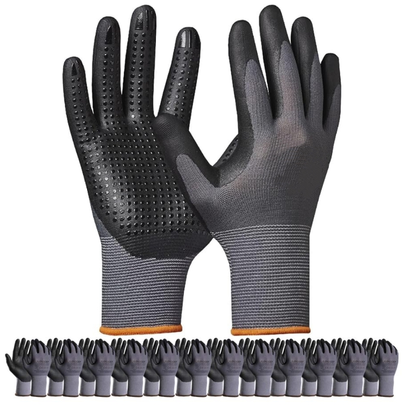 Micro-Foam Nitrile Coated Safe - Nitrile Mechanic Glove recension och pris