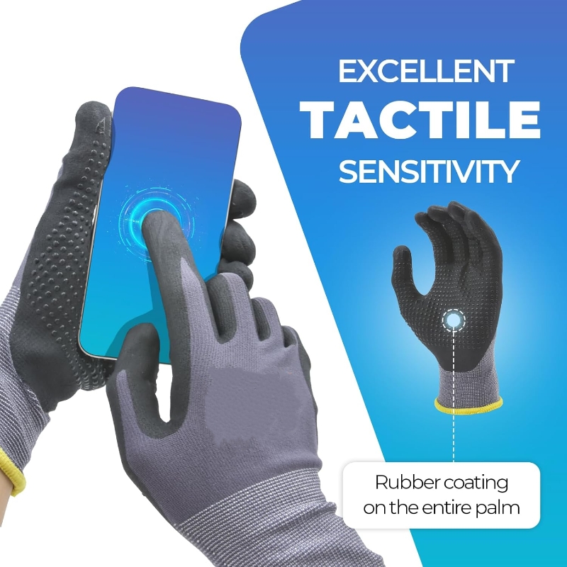 Micro-Foam Nitrile Coated Safe - Nitrile Mechanic Glove recension och pris