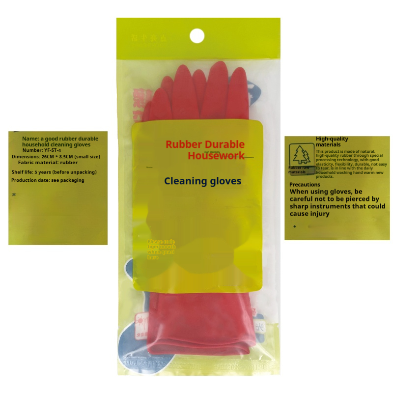 Durable Rubber Latex Dish Glov - Dish Glove Rubber recension och pris