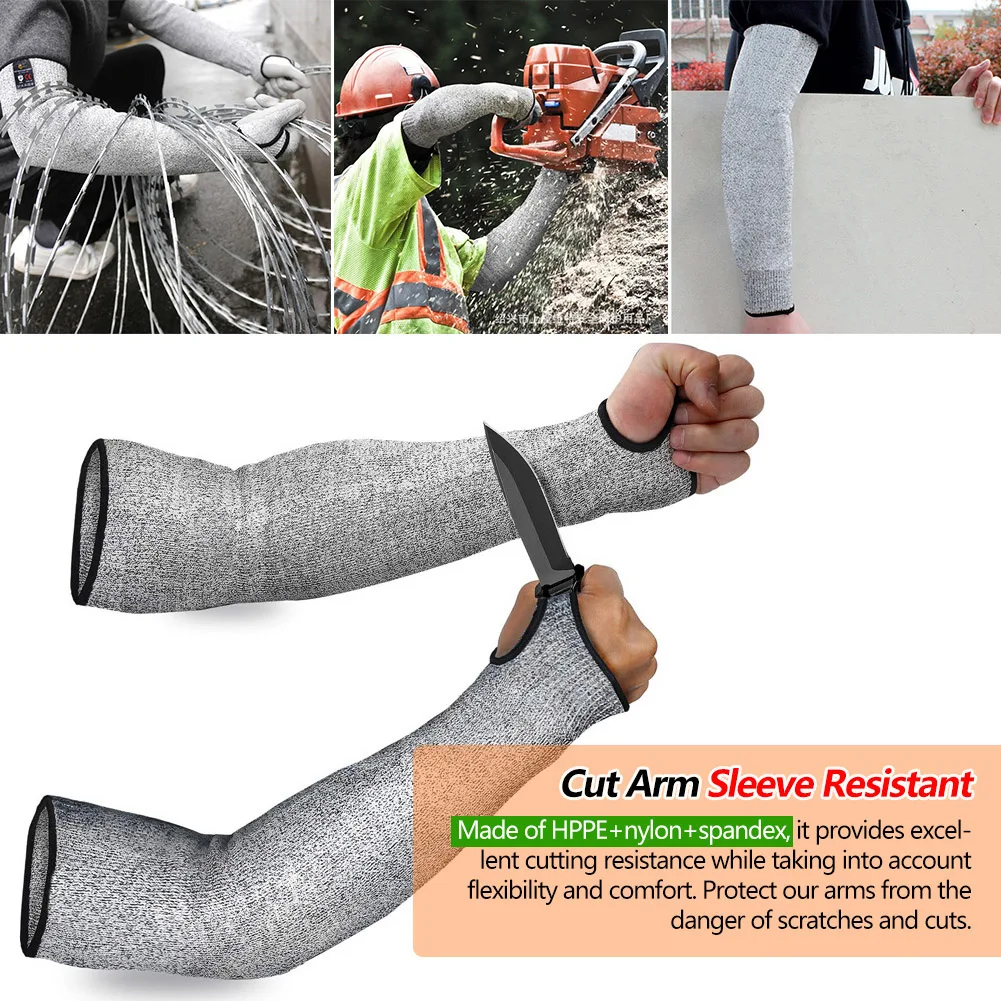 Safety Arm Sleeve Work Arm Wri - Cut Resistant Glove recension och pris