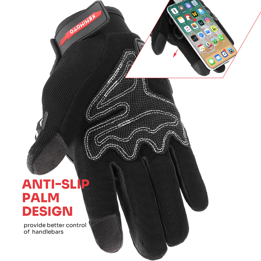 KEMITOUR Summer Motorcycle Glo - Cycling Glove Padded recension och pris